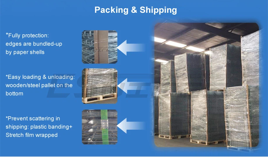 wire decking Packing&Shipping