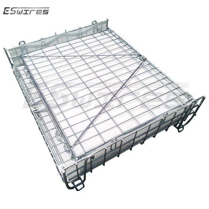 Wire Container Storage Cages fold